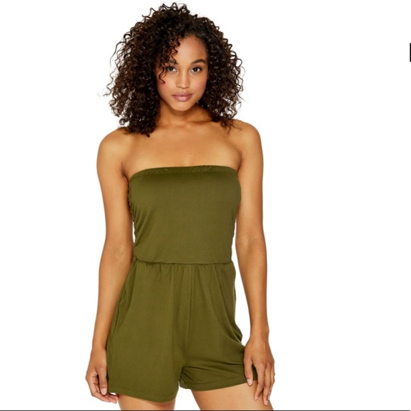 G by Guess Other - Guess Luciana Strapless Romper